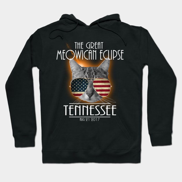 The Great Meowican Eclipse Shirt - Total Eclipse Shirt, Totality TENNESSEE, Totality Georgia Shirt, Solar Eclipse 2017 Merchandise, The Great American Eclipse T-Shirt T-Shirt T-Shirt T-Shirt Hoodie by BlueTshirtCo